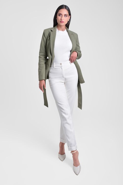 PANTALÓN MUJER EN PAÑO LIVIANO