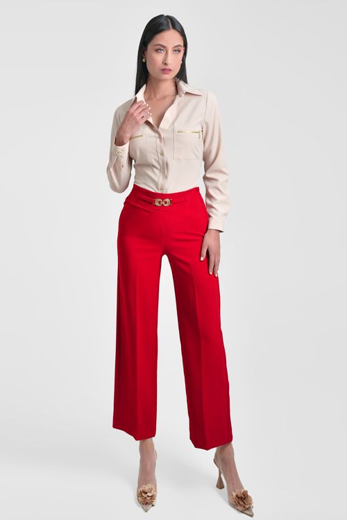 CAMISA MUJER CON BOLSILLOS