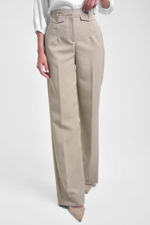 PANTALÓN MUJER EN TWILL STRECH