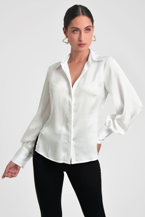 CAMISA MUJER EN SATIN YORYU