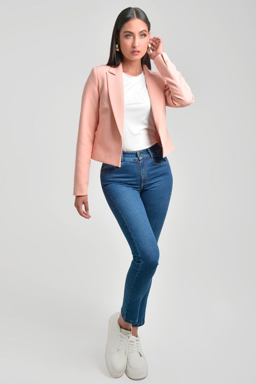 BLAZER MUJER CUELLO SASTRE