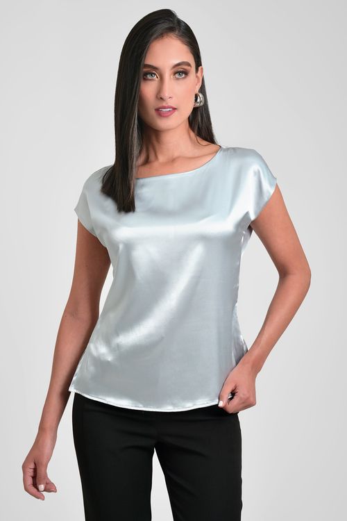 BLUSA MUJER EN SATÍN