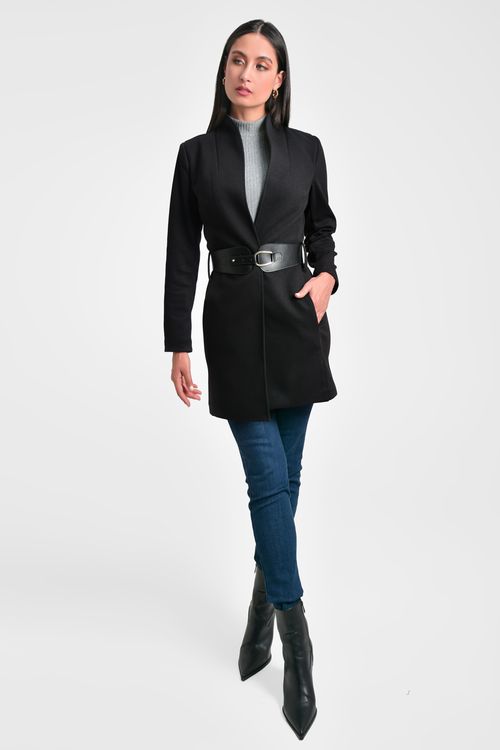 ABRIGO MUJER CON CINTURÓN