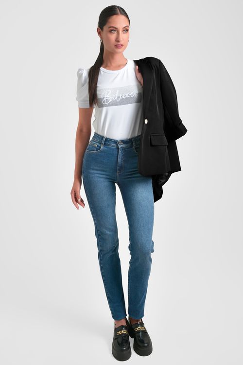 CAMISETA MUJER EN ALGODÓN