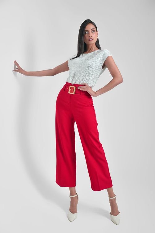 PANTALÓN MUJER EN TWILL