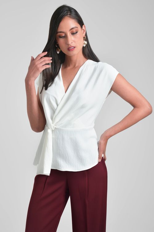 BLUSA MUJER EN CREPE