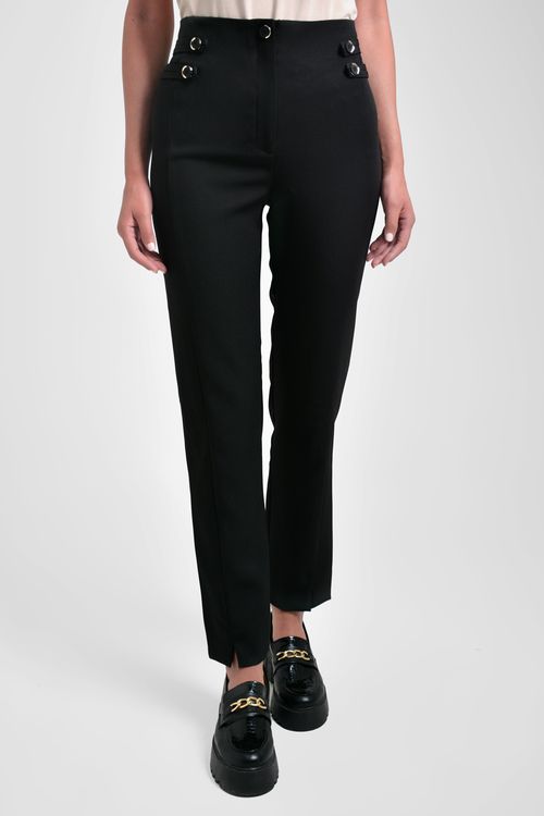 PANTALÓN MUJER CON CHARRETERAS