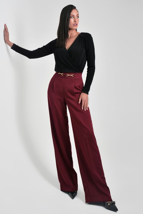 PANTALÓN MUJER TWILL SATINADO