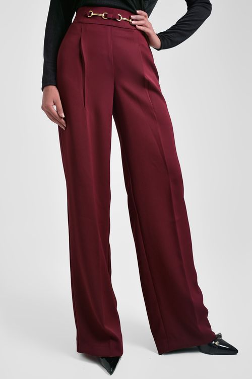 PANTALÓN MUJER TWILL SATINADO