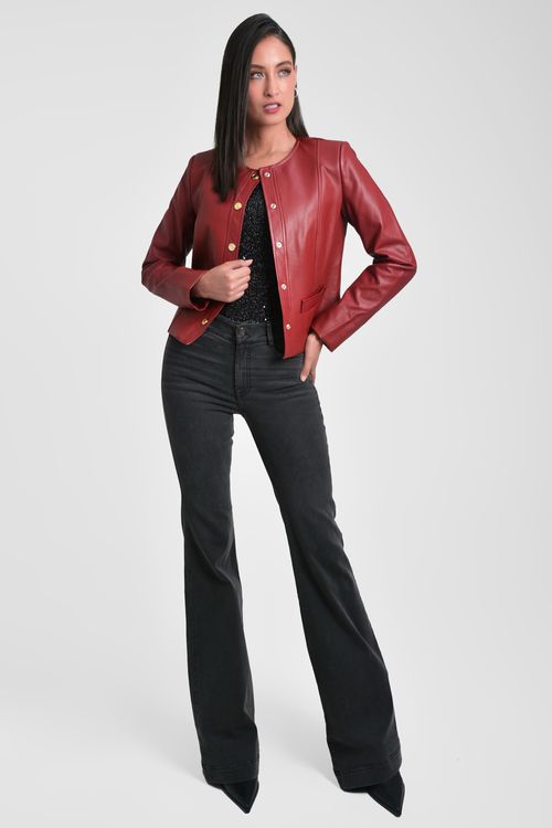 CHAQUETA MUJER EN POLIPIEL