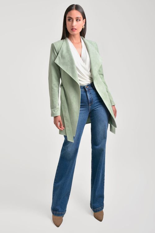 ABRIGO MUJER EN SUEDE CANELLE