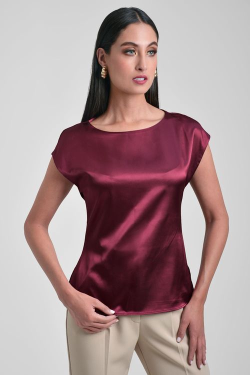 BLUSA MUJER EN SATÍN