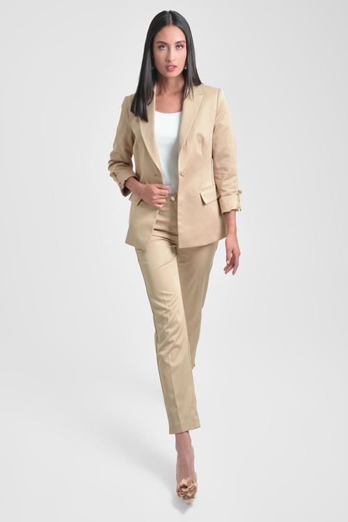 BLAZER MUJER EN TWILL STRETCH