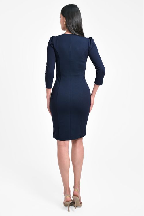 VESTIDO MUJER EN PUNTO ROMA