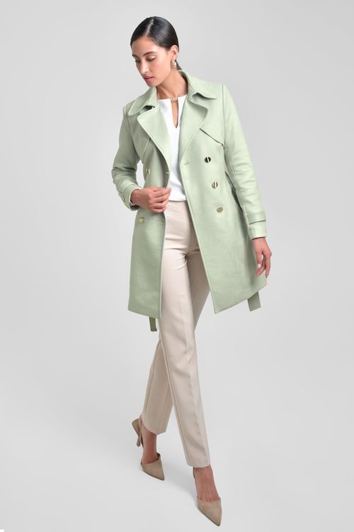 ABRIGO MUJER TIPO TRENCH