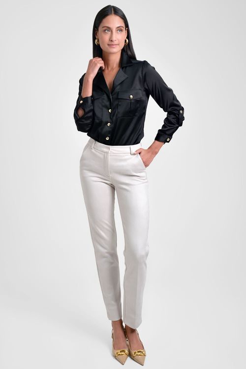 BLUSA MUJER EN SATIN