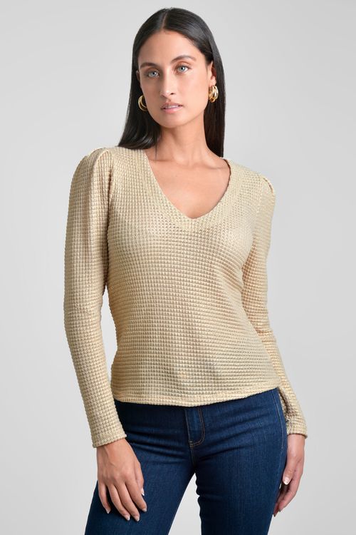 BLUSA MUJER ESCOTE V