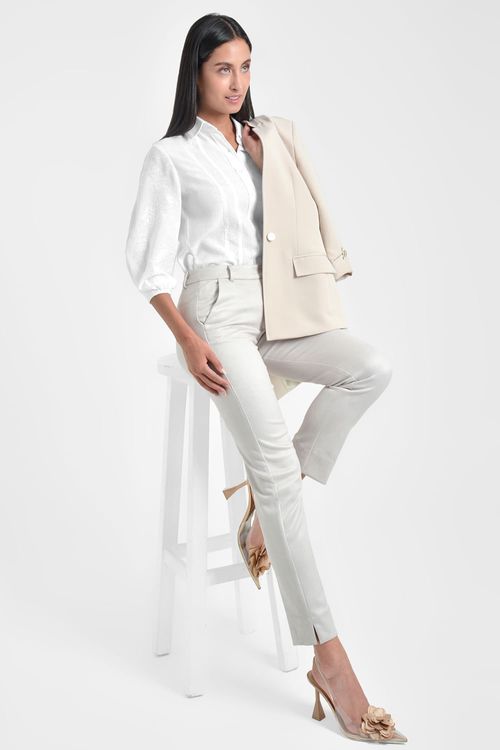 CAMISA MUJER SILUETA ENTALLADA