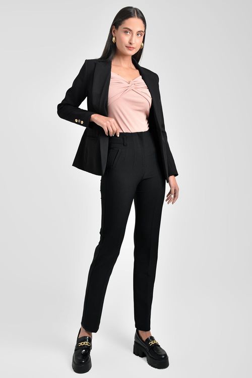 PANTALÓN MUJER CON PINZAS