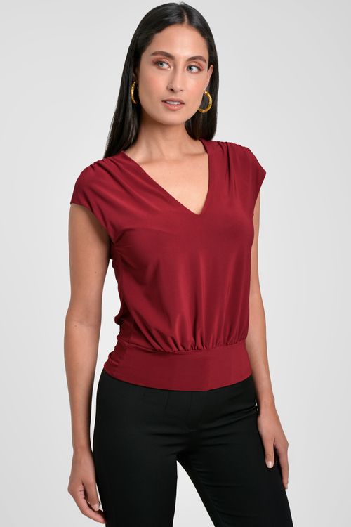 BLUSA MUJER CON FAJÓN