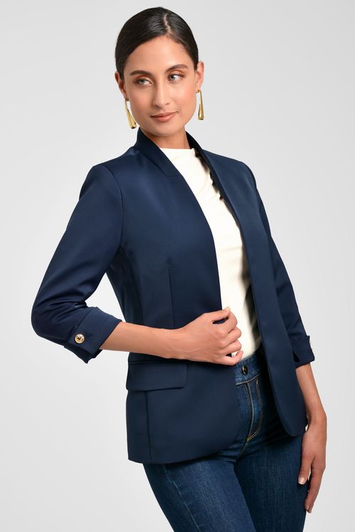 BLAZER MUJER EN TWILL