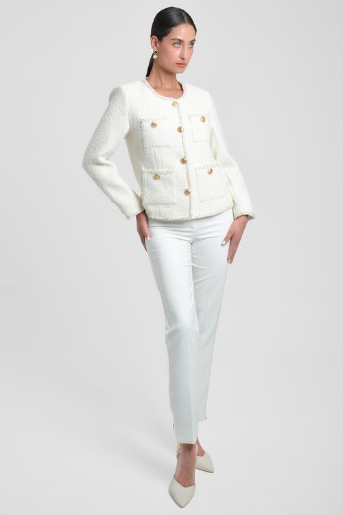 CHAQUETA MUJER LUREX DORADO