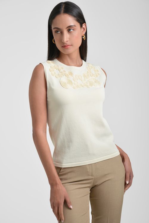 BLUSA MUJER CON BORDADO