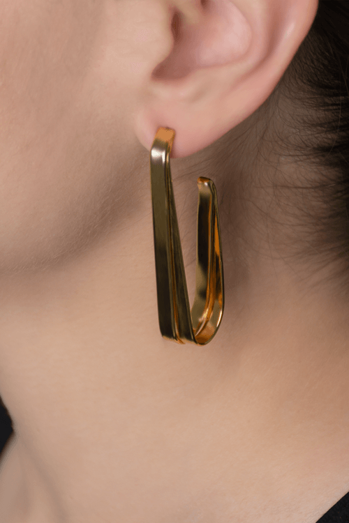 ARETES AROS IRREGULARES