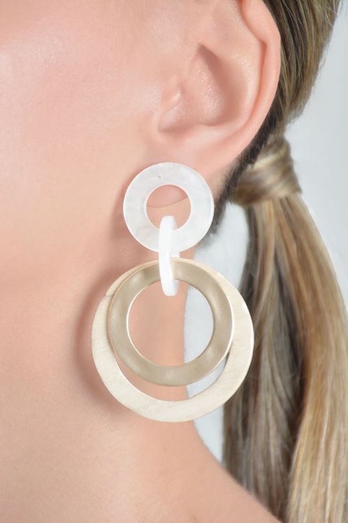 ARETES COLGANTES AROS