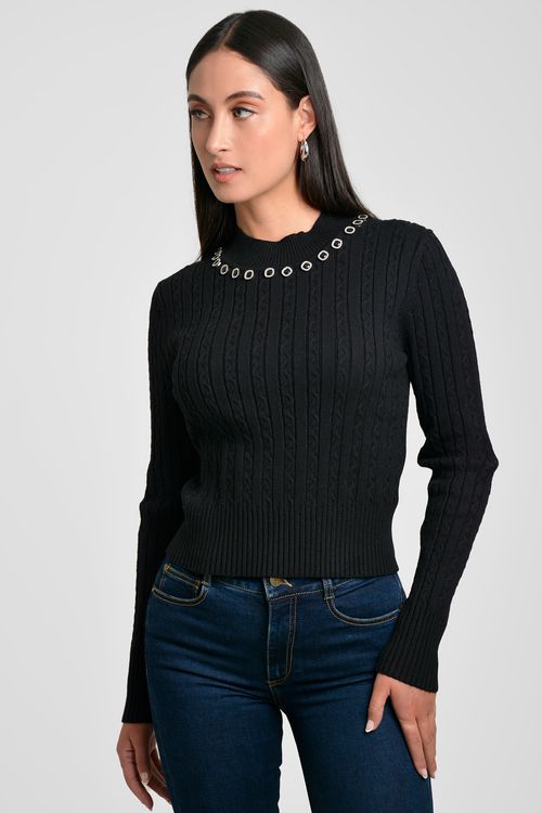 JERSEY MUJER ESCOTE REDONDO