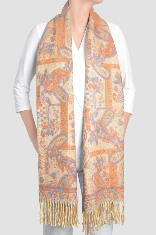 BUFANDA TEJIDA DISEÑO