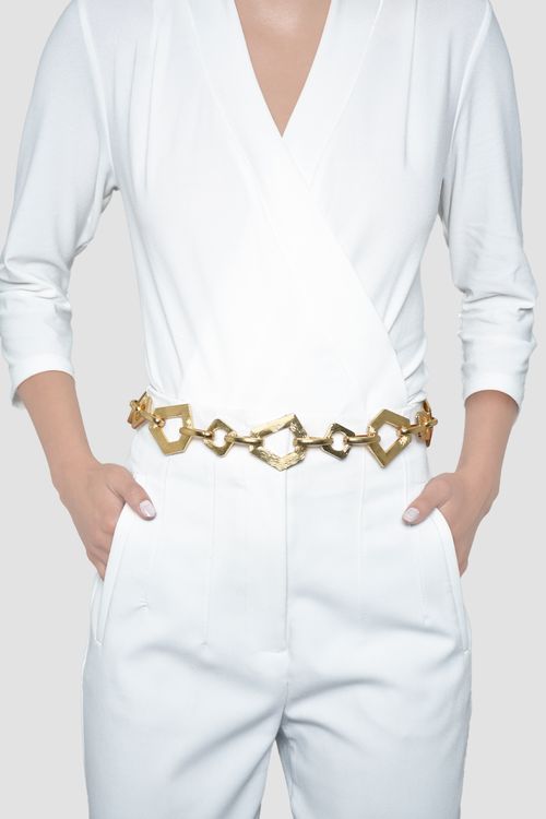 CINTURÓN  EN ESLABONES DE METAL