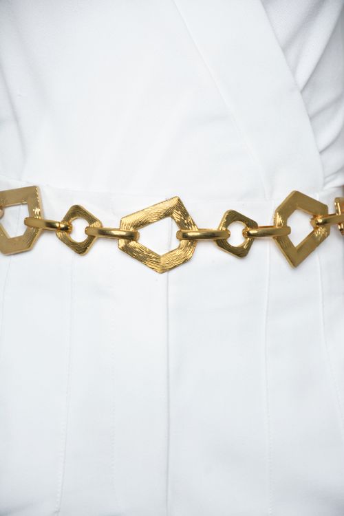 CINTURÓN  EN ESLABONES DE METAL