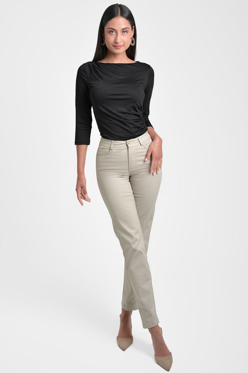 BLUSA MUJER ESCOTE REDONDO