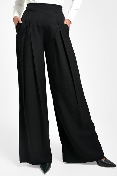 PANTALÓN MUJER PALAZZO CLÁSICO