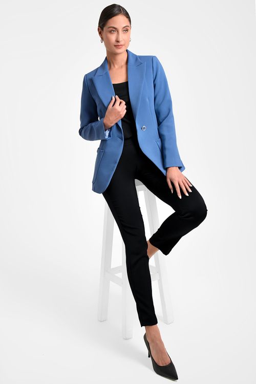 BLAZER MUJER RECTO CREPÉ