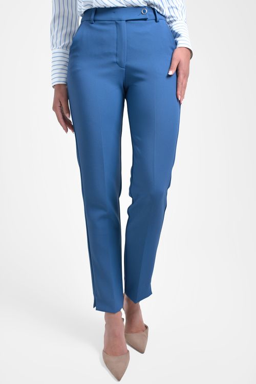 PANTALÓN MUJER CLASICO EN TWILL STRETCH