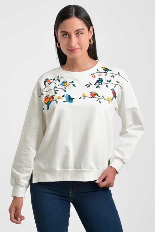 SACO MUJER BORDADO
