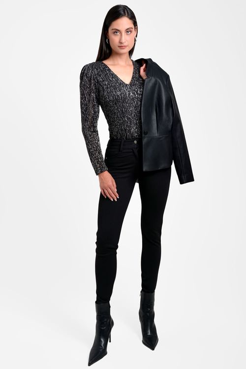 BLUSA MUJER EN PUNTO