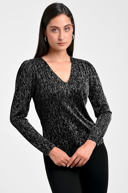 BLUSA MUJER EN PUNTO