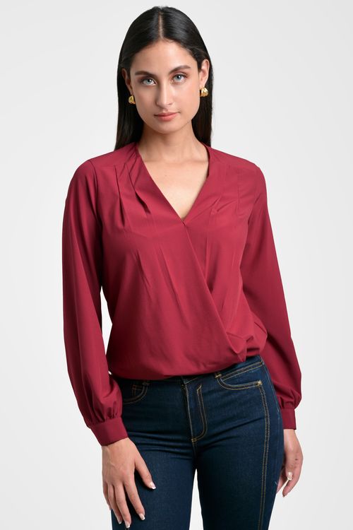 BLUSA MUJER CRUZADA