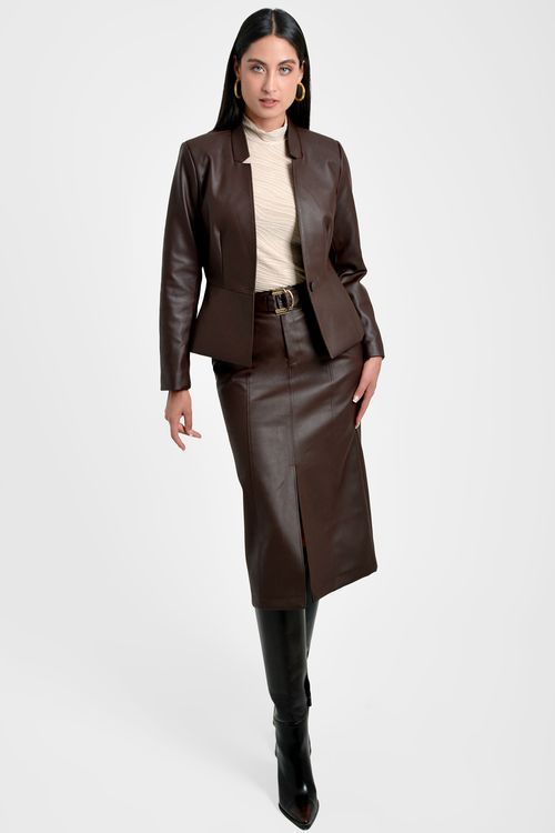 CHAQUETA MUJER POLIPIEL