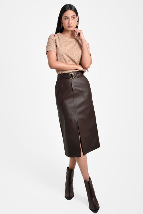 FALDA MUJER EN POLIPIEL