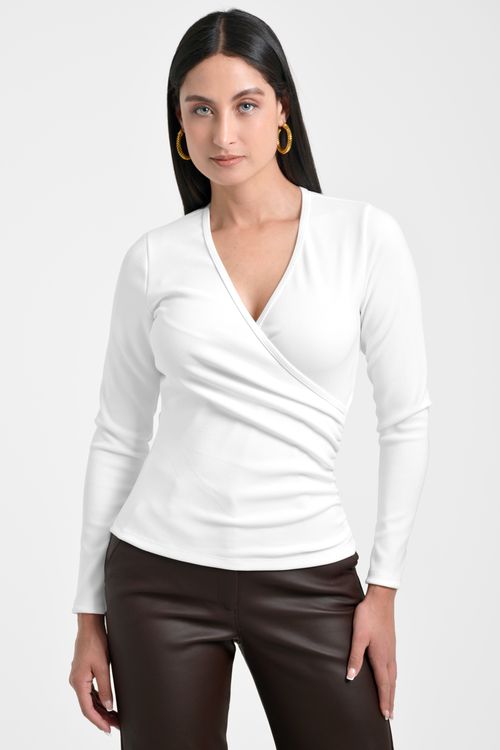 BLUSA MUJER EN PUNTO