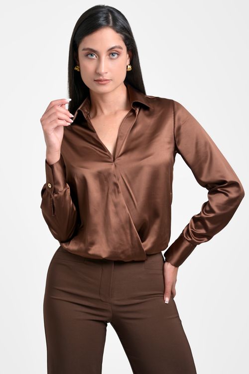 CAMISA MUJER CRUZADA