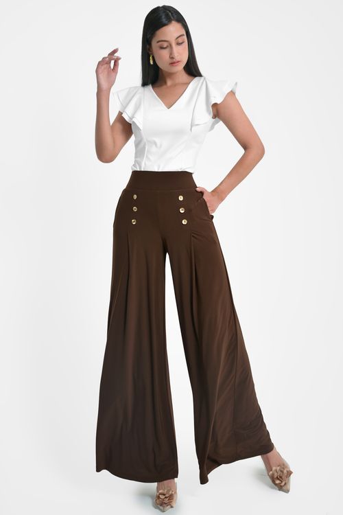 PANTALON MUJER PALAZZO
