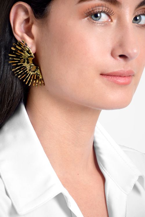 ARETES MUJER ANIMAL PRINT