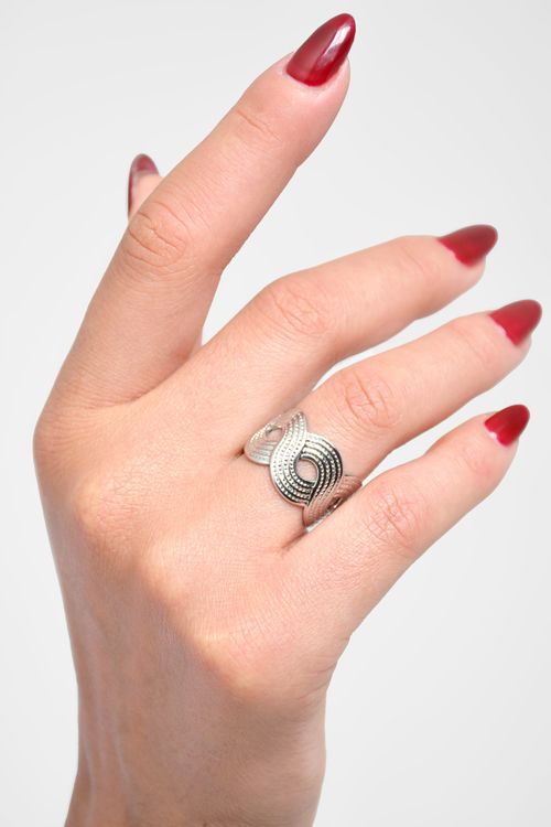 ANILLO MUJER ENTRELAZADO