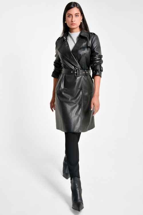 ABRIGO MUJER TIPO TRENCH