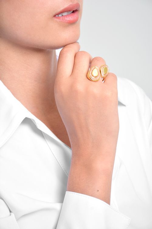 ANILLO MUJER GEOMETRICO